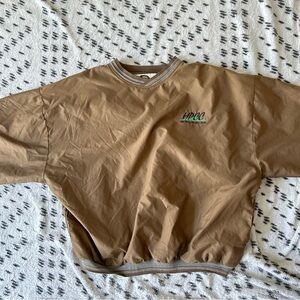 Used XL Tan North End Nylon Pullover